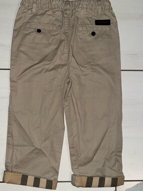 Boys Burberry Khaki Pants